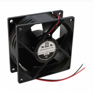 Ventola assiale in c.c. RS PRO, 76.5m³/h, 24 V c.c., 80 x 80 x 32mm