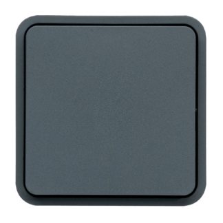 Interruttore luce Hager serie WNA, 10A, 250V, Grigio, IP55, PP