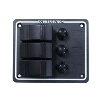 Interruttore a bilanciere RS PRO, SPST, A ritenuta Illuminato