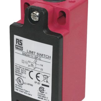 Interruttore di fine corsa RS PRO, Stantuffo, NO/NC, IP67