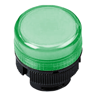 Spia luminosa Schneider Electric serie Harmony, Verde, montaggio Montaggio a pannello