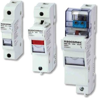 Sezionatore portafusibili Socomec 57025014, corrente max 50A, 3, fusibile 14 x 51mm RMS