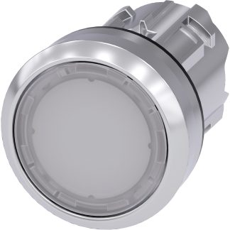 Attuatore pulsante tipo Ad aggancio 3SU1051-0AA60-0AA0 Siemens serie SIRIUS ACT 3SU10, Bianco