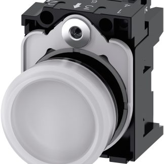 Indicatore 3SU1103-6AA60-1AA0, LED, foro 22mm, Montaggio a pannello SIRIUS ACT
