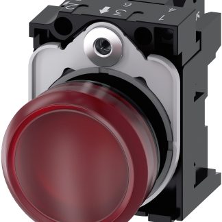 Indicatore 3SU1102-6AA20-3AA0, LED, foro 22mm, Montaggio a pannello SIRIUS ACT