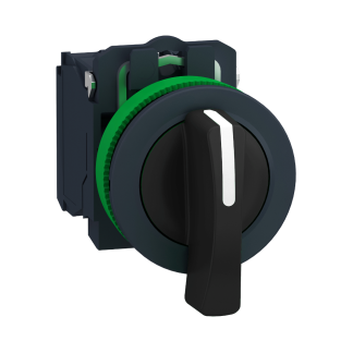 Selettore Schneider Electric XB5FJ21 a 2 posizioni , diam. foro 30mm