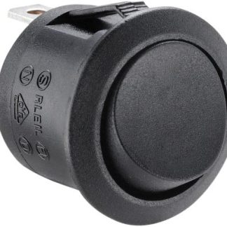 Interruttore a bilanciere RS PRO, SPDT, On-On, , Nero
