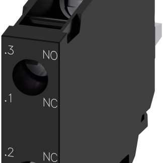 Blocco contatti Siemens, 1CO, 5 → 500V ca/cc, terminali a A vite