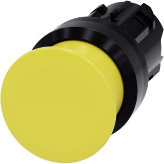Attuatore pulsante tipo Instabile 3SU1000-1AD30-0AA0 Siemens serie SIRIUS ACT 3SU10, Giallo