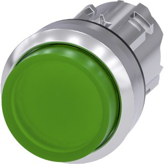 Attuatore pulsante tipo Instabile 3SU1051-0BB40-0AA0 Siemens serie SIRIUS ACT 3SU10, Verde