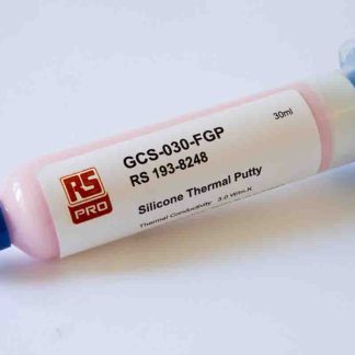 Pasta termica siliconico RS PRO, 3W/m·K, -40 → +200 °C., conf. da 30 ml