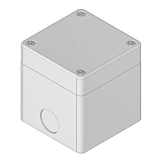 Scatola per pulsante RS PRO, Ø 22mm, 70 x 70 x 74mm, IP65