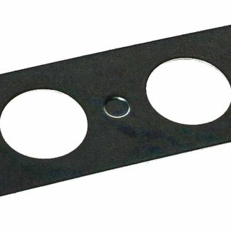 Scatola per pulsante RS PRO, 2 fori, Ø 22mm, 90 x 35 x 0.9mm, IP65