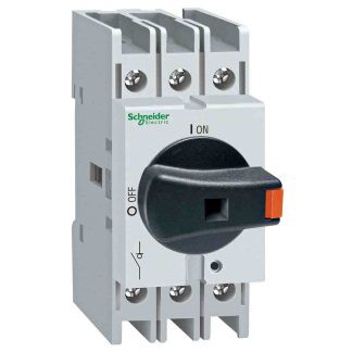 Interruttore di isolamento Schneider Electric VLS3P025R1 serie VLS3P, 3P, 3 NA, 25A, per guida DIN TeSys VARIO LS, IP20