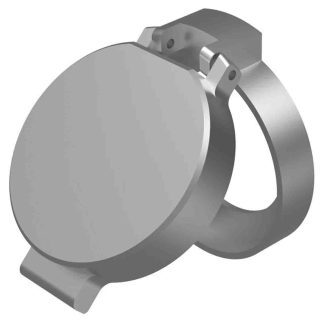 Coperchio di protezione con molla per selettore/pulsante EAO per uso con Per pulsante e selettore leva corta