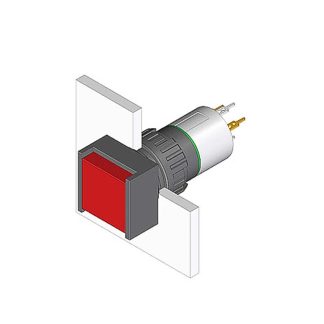 Attuatore interruttore modulare EAO per uso con Serie 51 Swiches