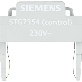 Interruttore luce Siemens serie 5T, tipo: Pulsante, 1.1mA, 230V, Colore bianco, IP20 DELTA