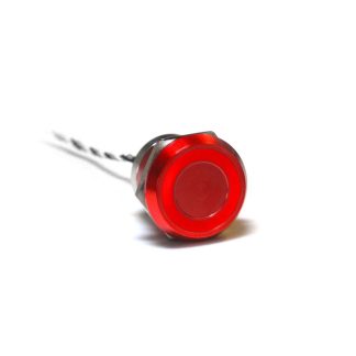 Interruttore capacitivo Momentaneo NC, 500mA, 24V cc LED  LED Verde, Rosso, IP68, IP69K