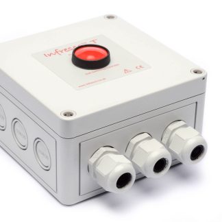 Timer a pulsante riscaldatore United Automation A86620 Infresco T 6kW, per uso con Lampade alogene a infrarossi al