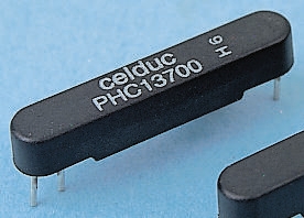 Sensore di prossimità magnetico Celduc, Rettangolare, NA/NC, 250mA, 48V, Foro passante