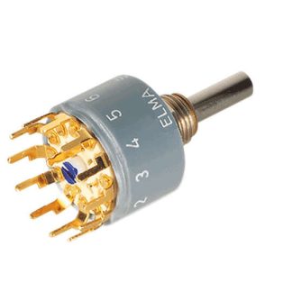 Selettore rotante 01-1424 2 vie, 500V IP60 TYPE 01