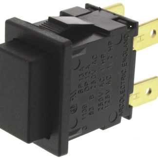 Interruttore a pulsante Arcolectric (Bulgin) Ltd, A ritenuta, DPDT, , 16 A @ 250 V ac Montaggio a pannello