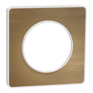 Interruttore luce Schneider Electric serie Odace, Bronzo, IP21D