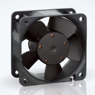 Ventola assiale in c.c. ebm-papst 600 N, 40m³/h, 24 V dc, 60 x 60 x 25mm