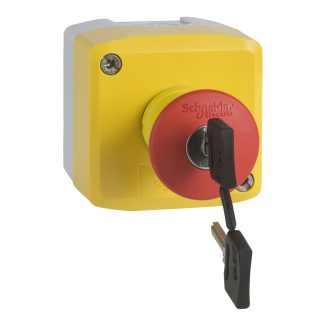 Pulsante di arresto di emergenza Schneider Electric Harmony XALK, Montaggio superficiale