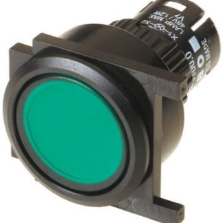 Attuatore pulsante tipo Instabile 61-1100.0,61-9642.5,61-9933.10 EAO, Verde