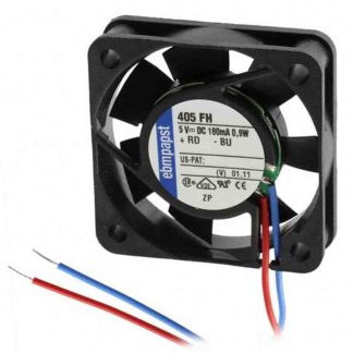 Ventola assiale in c.c. ebm-papst 400 F, 9m³/h, 5 V dc, 40 x 40 x 10mm