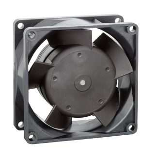 Ventola assiale in c.c. ebm-papst 8300, 80m³/h, 24 V dc, 80 x 80 x 32mm