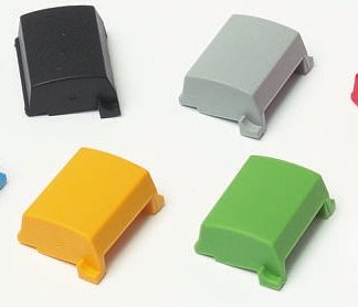Tappo interruttore modulare, Nero, 1B09, per uso con Interruttore a pulsante serie 3A