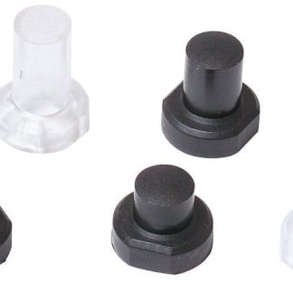 Tappo interruttore modulare, Trasparente, 1S11-19.0, per uso con Interruttore a pulsante serie 3F