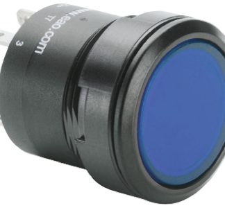 Interruttore a pulsante EAO, Momentaneo, SPST, luminoso, 200 mA @ 42 V dc, IP67 Montaggio a pannello