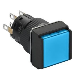Pulsante Schneider Electric, DPDT, luminoso, IP65 Montaggio a pannello