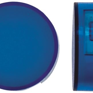 Lente pulsante Rotonda Omron A165L-TA, colore Blu, per uso con interruttore a pulsante serie A16