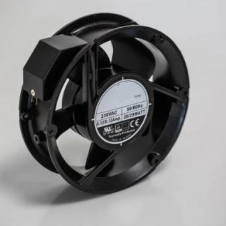 Ventola assiale in c.a. RS PRO, 399.3m³/h, 230 V c.a., 172 x 51mm, Ø 172mm