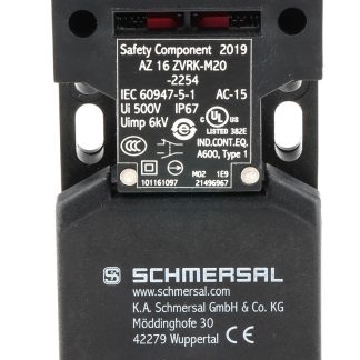 Interruttore di interblocco di sicurezza Schmersal AZ16, 1NC/1NA, A chiave, IP67, 230V, 4A