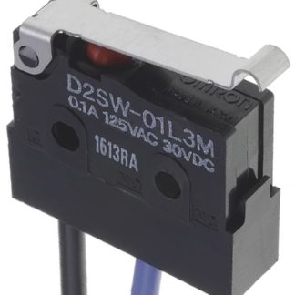 Microinterruttore, Omron, SPST, 3 A a 30 V c.c., IP67, pre-cablato