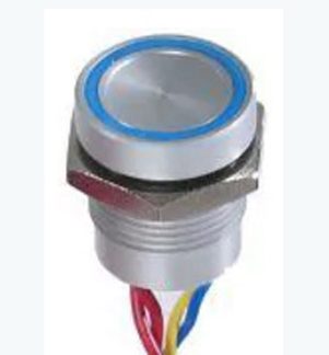 Interruttore piezoelettrico PBAR11F0000, 200 mA a 24 V c.c., foro passante, IP68, -40 → +75°C