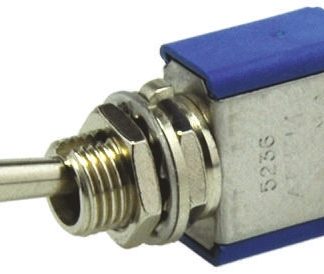 Interruttore a levetta No On-Off-On SPST con terminali PC Terminal