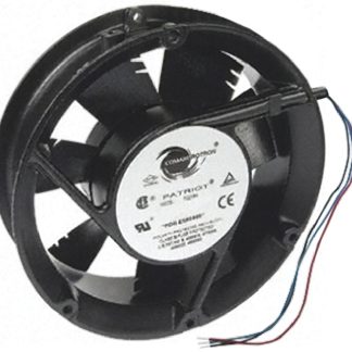 Ventola assiale in c.c. COMAIR ROTRON Enviro, 399m³/h, 24 V dc, 171.4 x 50mm, Ø 171.4mm