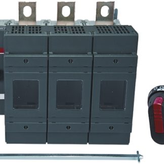 Sezionatore portafusibili ABB OS250B03P 1SCA022750R6660, corrente max 250A, 3, fusibile B1-B3, guida DIN OS250B