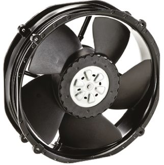 Ventola assiale in c.c. ebm-papst S-Force, 940m³/h, 48 V dc, 200 x 50.8mm, Ø 200mm