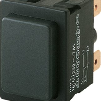 Interruttore a pulsante Marquardt, Momentaneo, DPDT, , 12 A a 250 V c.a., IP40 Montaggio a pannello