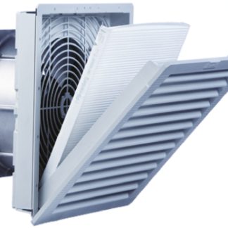 Ventilatore con filtro Pfannenberg 320 x 320mm, 115 V ac, 423m³/h, rumorosità 52dB
