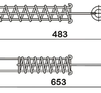 Molla Pilz, per uso con Interruttore di sicurezza PSEN
