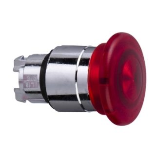 Attuatore pulsante tipo Ritorno a molla ZB4BW443 Schneider Electric serie Harmony XB4, Rosso