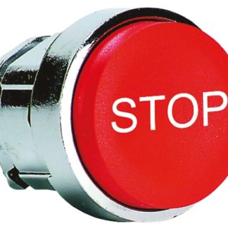 Attuatore pulsante tipo Ritorno a molla ZB4BL434 Schneider Electric serie Harmony XB4, Rosso